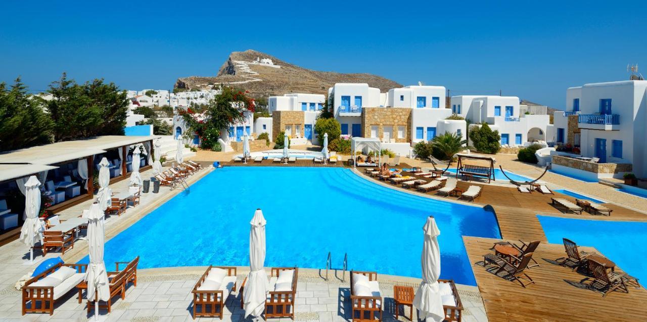 Chora Resort Hotel & Spa Folégandros Exteriér fotografie